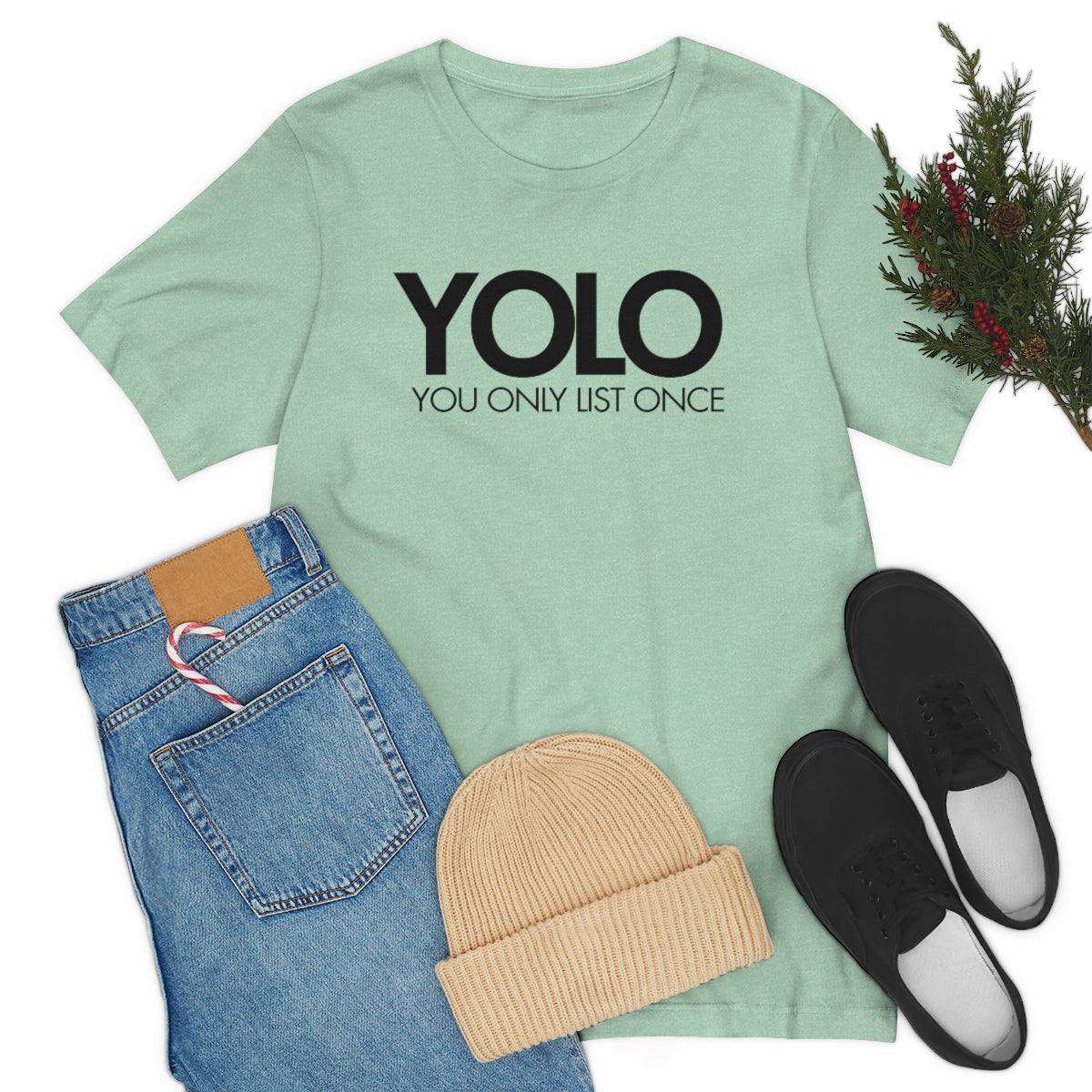 YOLO H1 – You Only List Once Tee