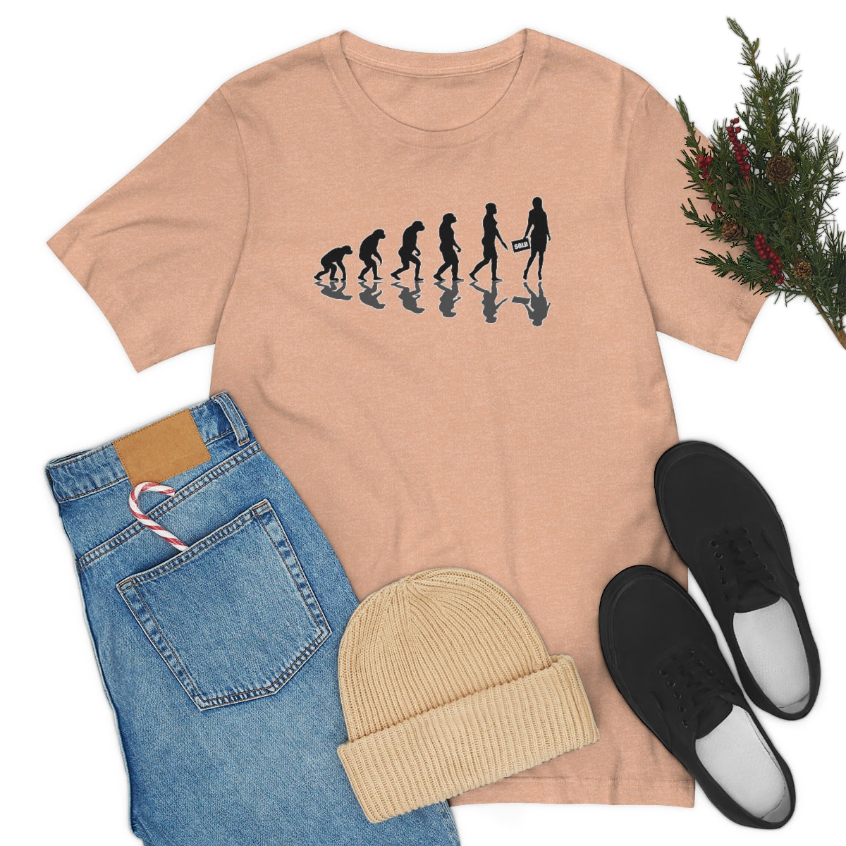 Evolution of Woman (Real Estate Edition) Tee