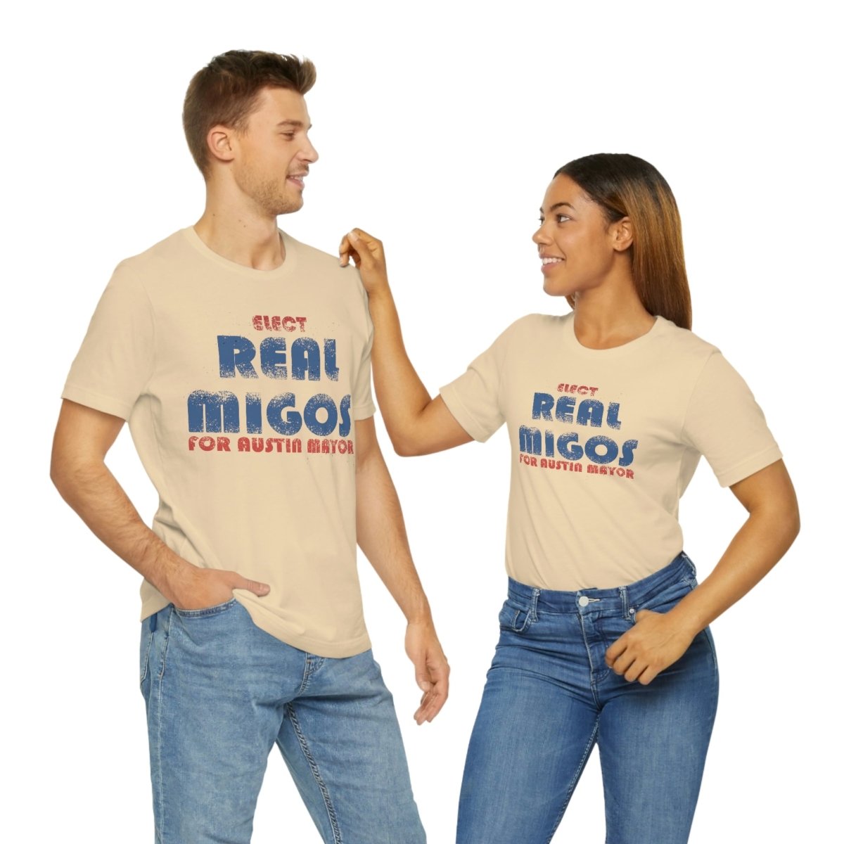 Elect REAL Migos for Austin Mayor #realmigos - T-Shirt | ShirtyAgents
