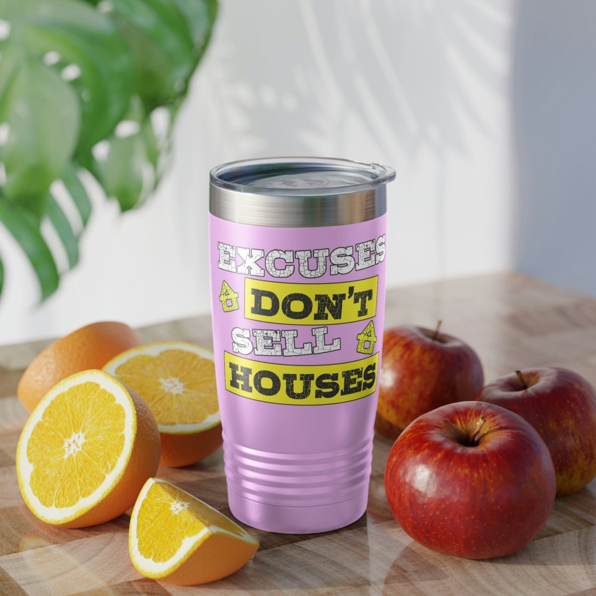 Excuses Don't Sell Houses Ringneck Tumbler - Mug | ShirtyAgents
