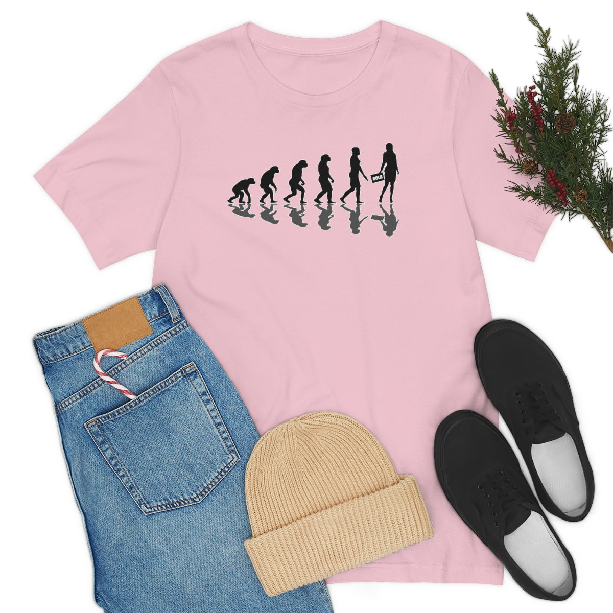 Evolution of Woman (Real Estate Edition) Tee