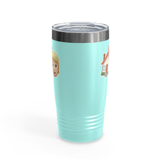 House Lover Light Ringneck Tumbler - Mug | ShirtyAgents