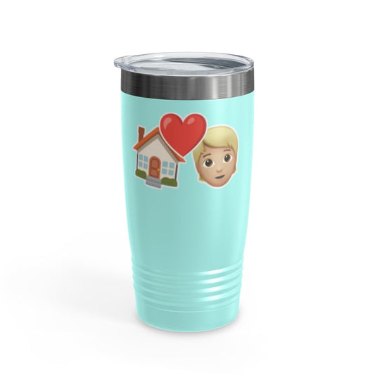 House Lover Light Ringneck Tumbler - Mug | ShirtyAgents
