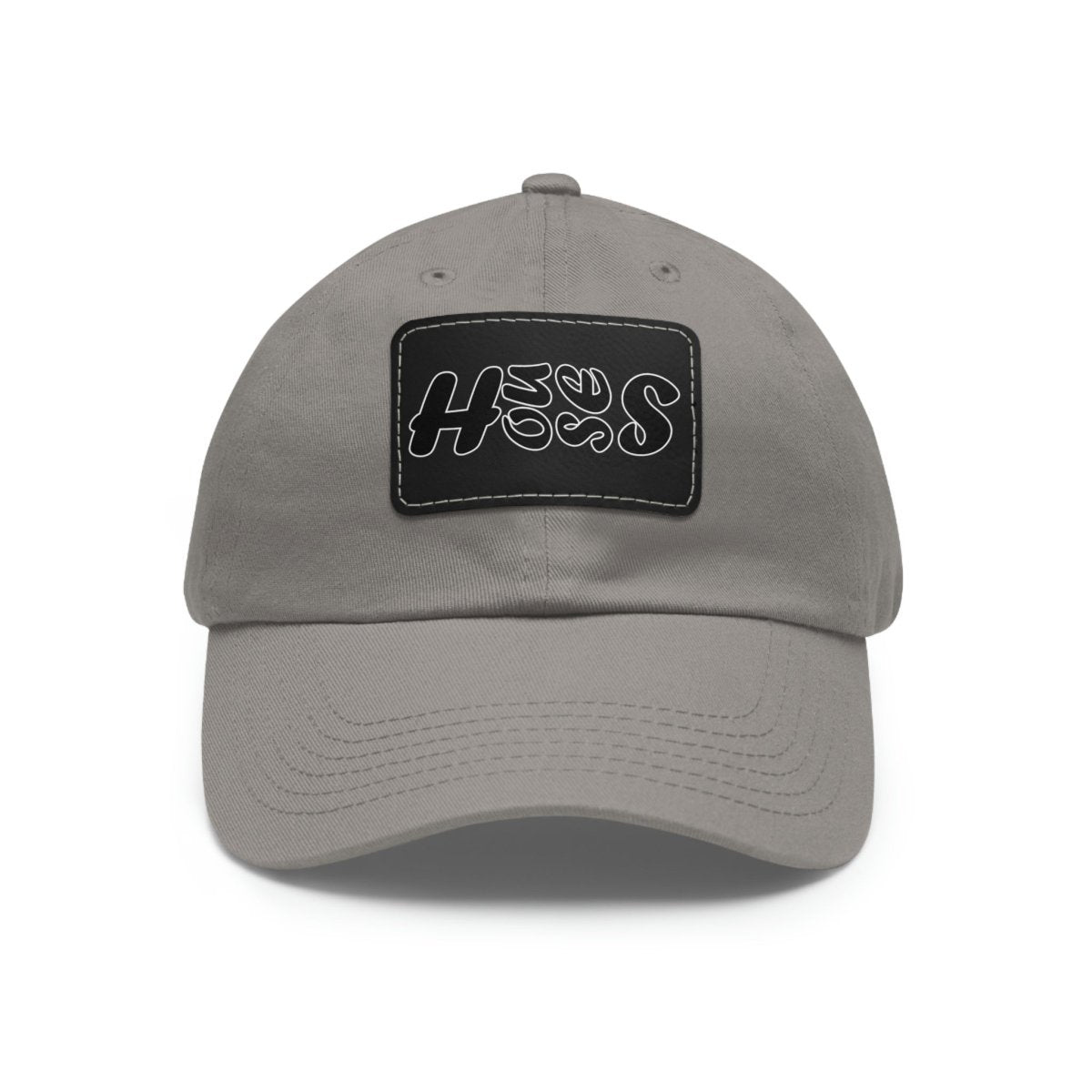 Houses Side - Scroll Bold Hat with Leather Patch - Hats | ShirtyAgents