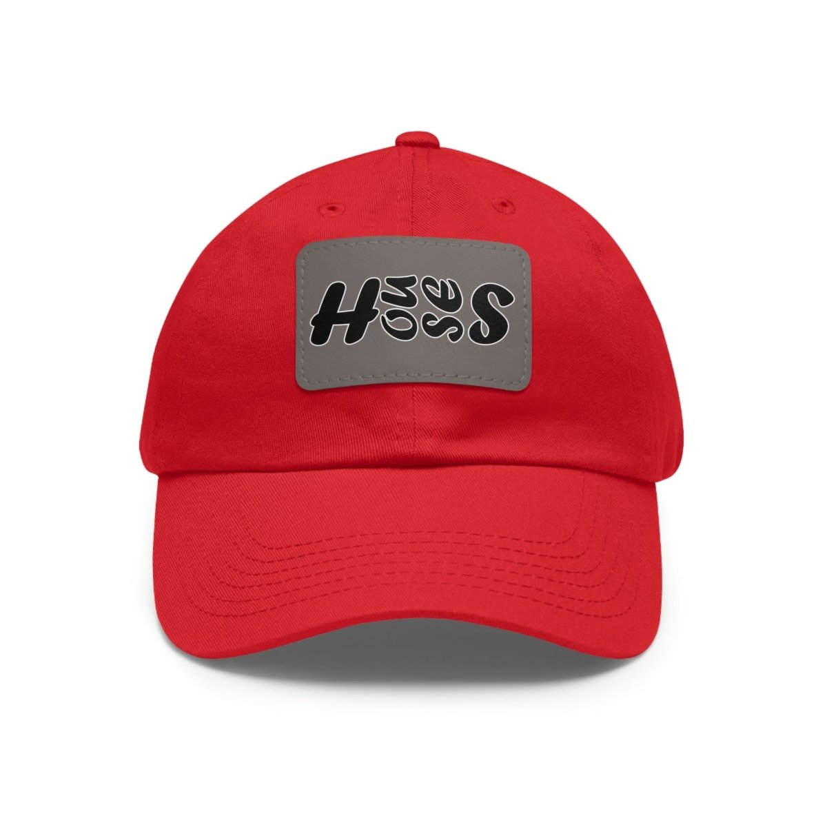 Houses Side - Scroll Bold Hat with Leather Patch - Hats | ShirtyAgents