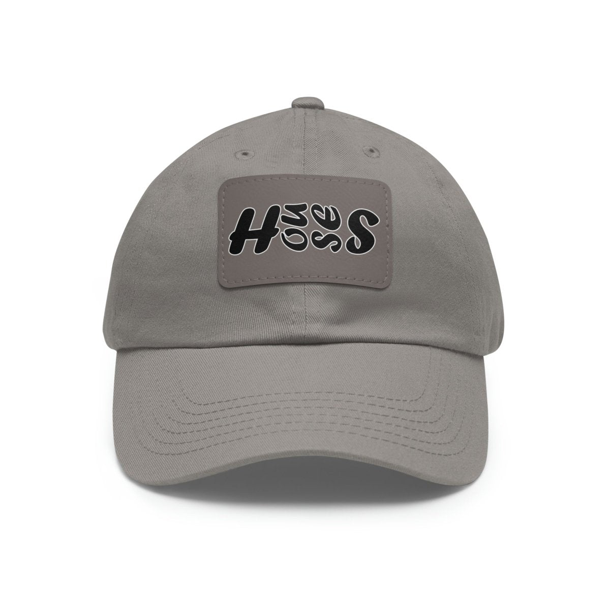 Houses Side - Scroll Bold Hat with Leather Patch - Hats | ShirtyAgents