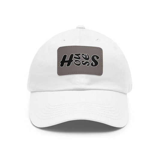 Houses Side - Scroll Bold Hat with Leather Patch - Hats | ShirtyAgents