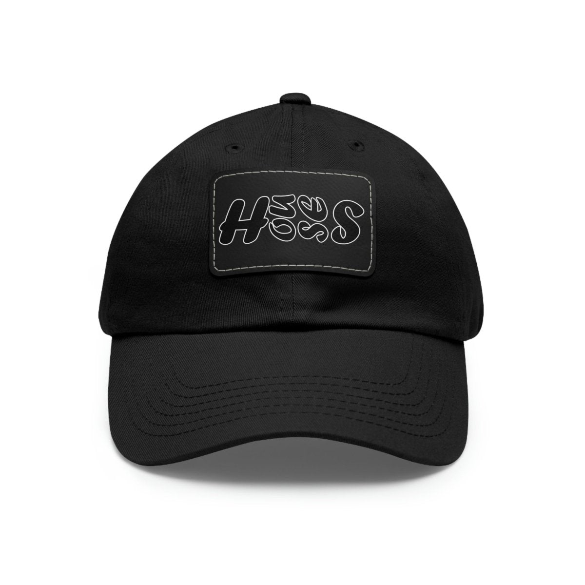 Houses Side - Scroll Bold Hat with Leather Patch - Hats | ShirtyAgents