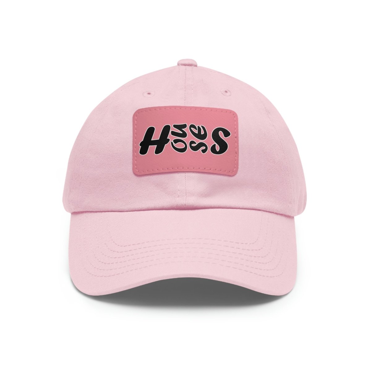 Houses Side - Scroll Bold Hat with Leather Patch - Hats | ShirtyAgents