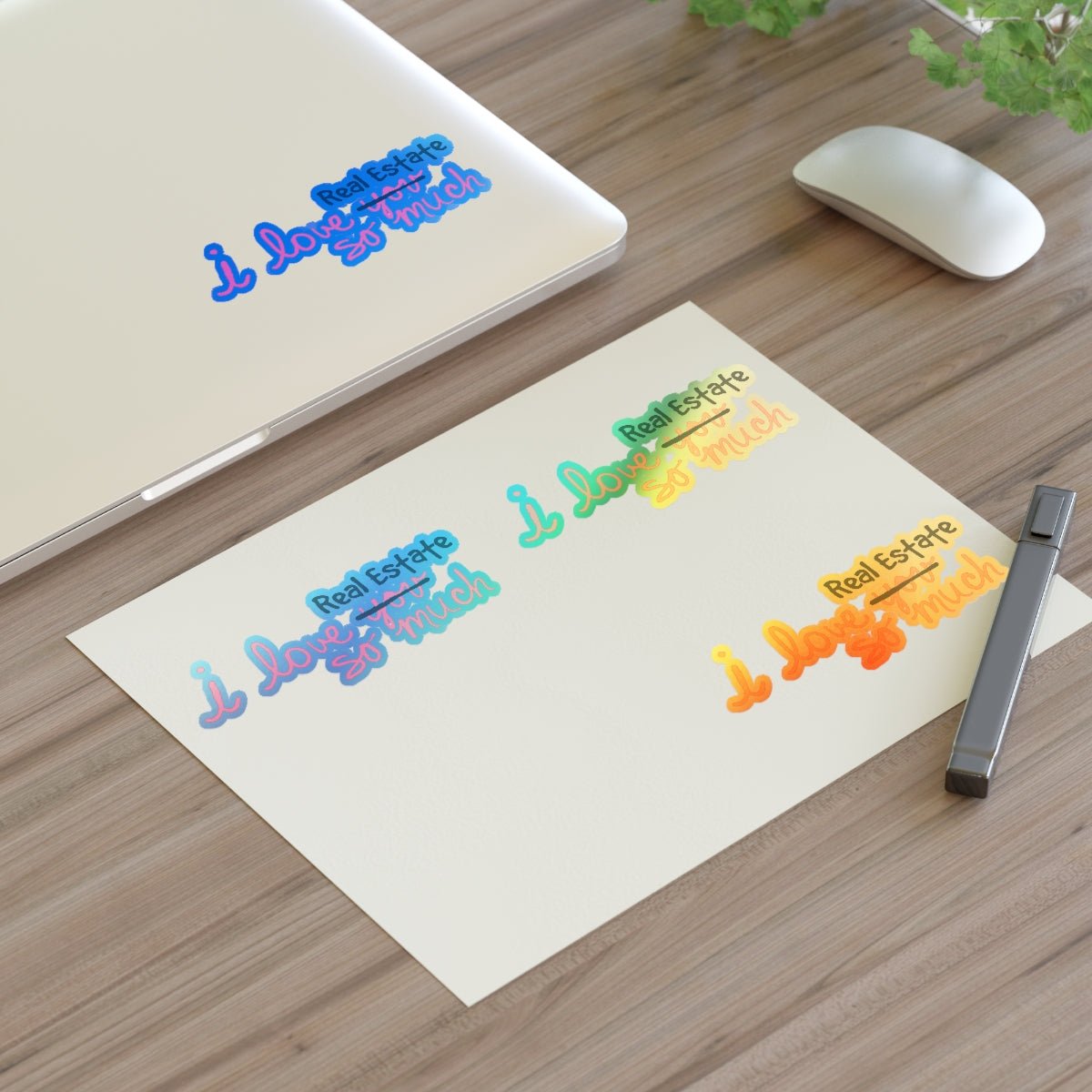 I Love Real Estate So Much Sticker Sheets - Paper products | ShirtyAgents