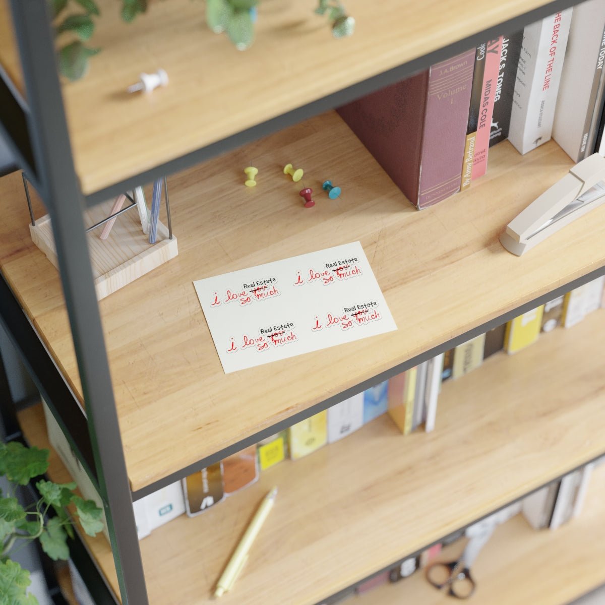 I Love Real Estate So Much Sticker Sheets - Paper products | ShirtyAgents
