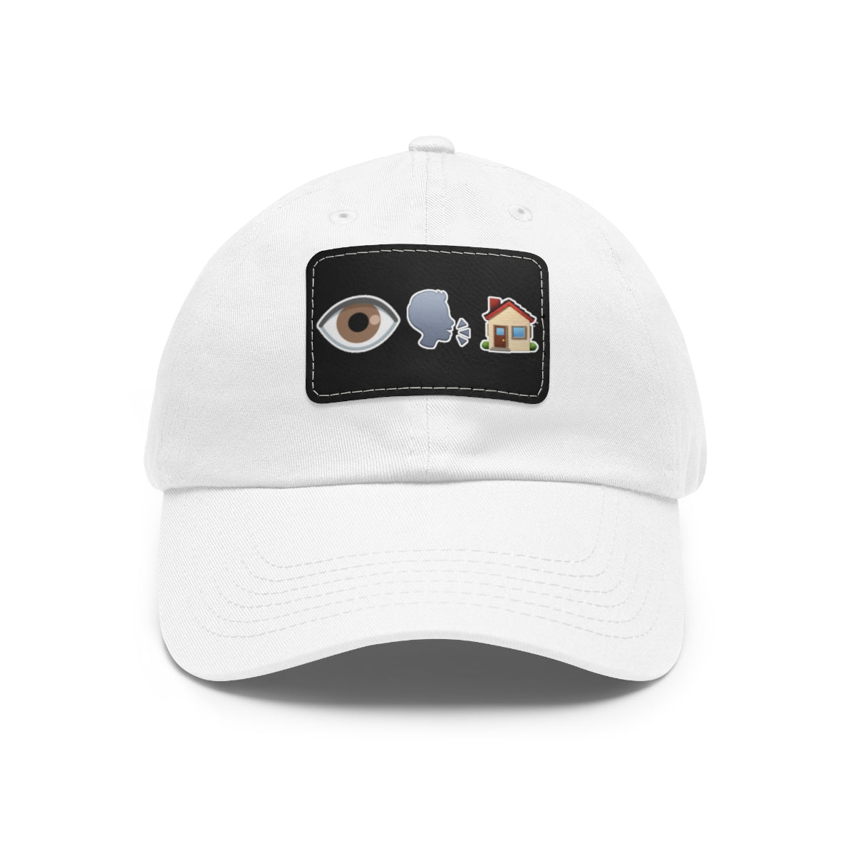I Speak House Hat with Leather Patch - Hats | ShirtyAgents