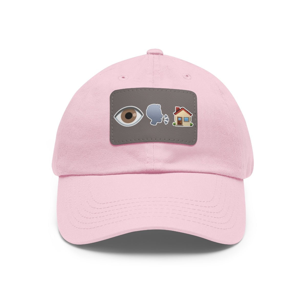I Speak House Hat with Leather Patch - Hats | ShirtyAgents