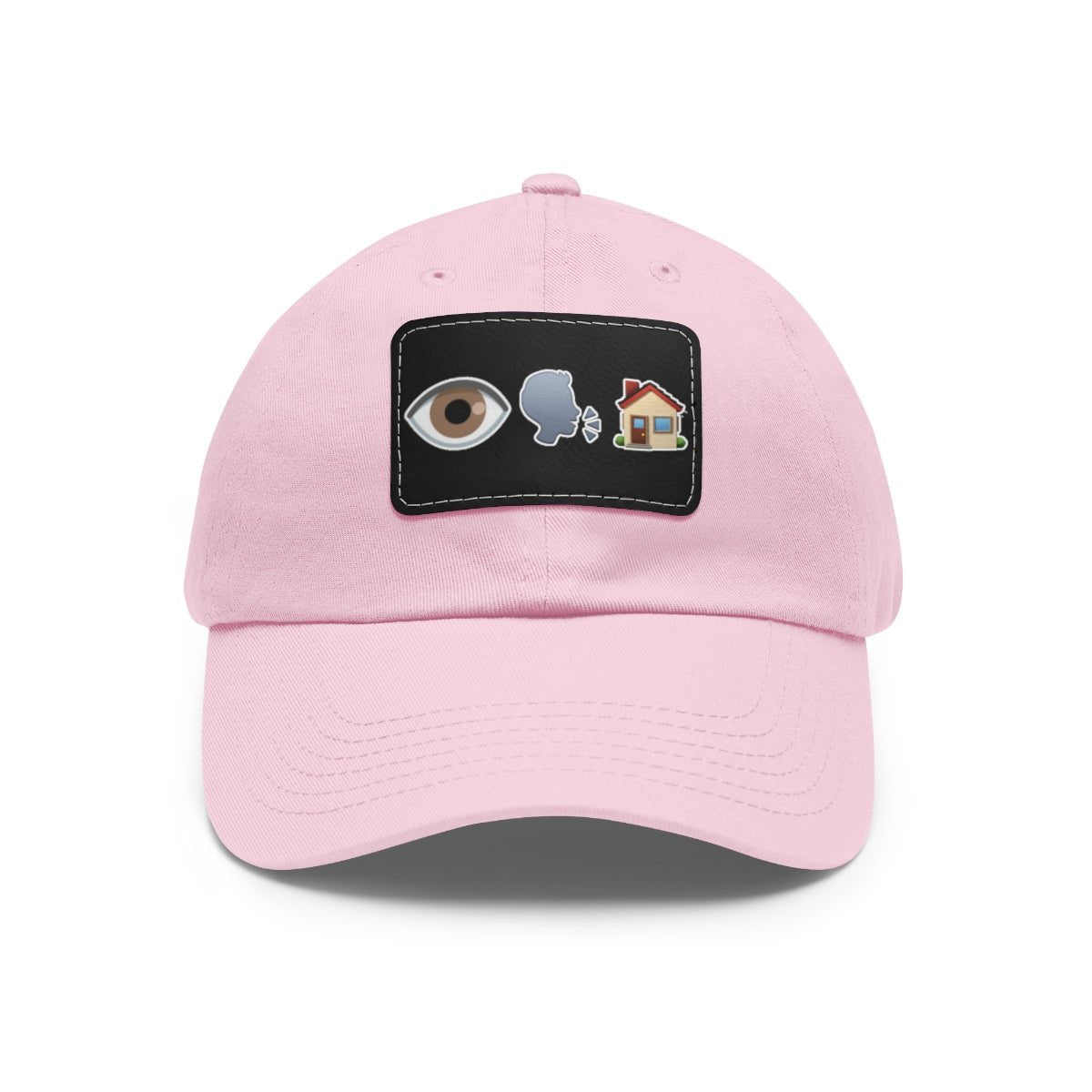 I Speak House Hat with Leather Patch - Hats | ShirtyAgents