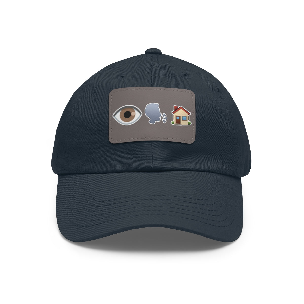 I Speak House Hat with Leather Patch - Hats | ShirtyAgents