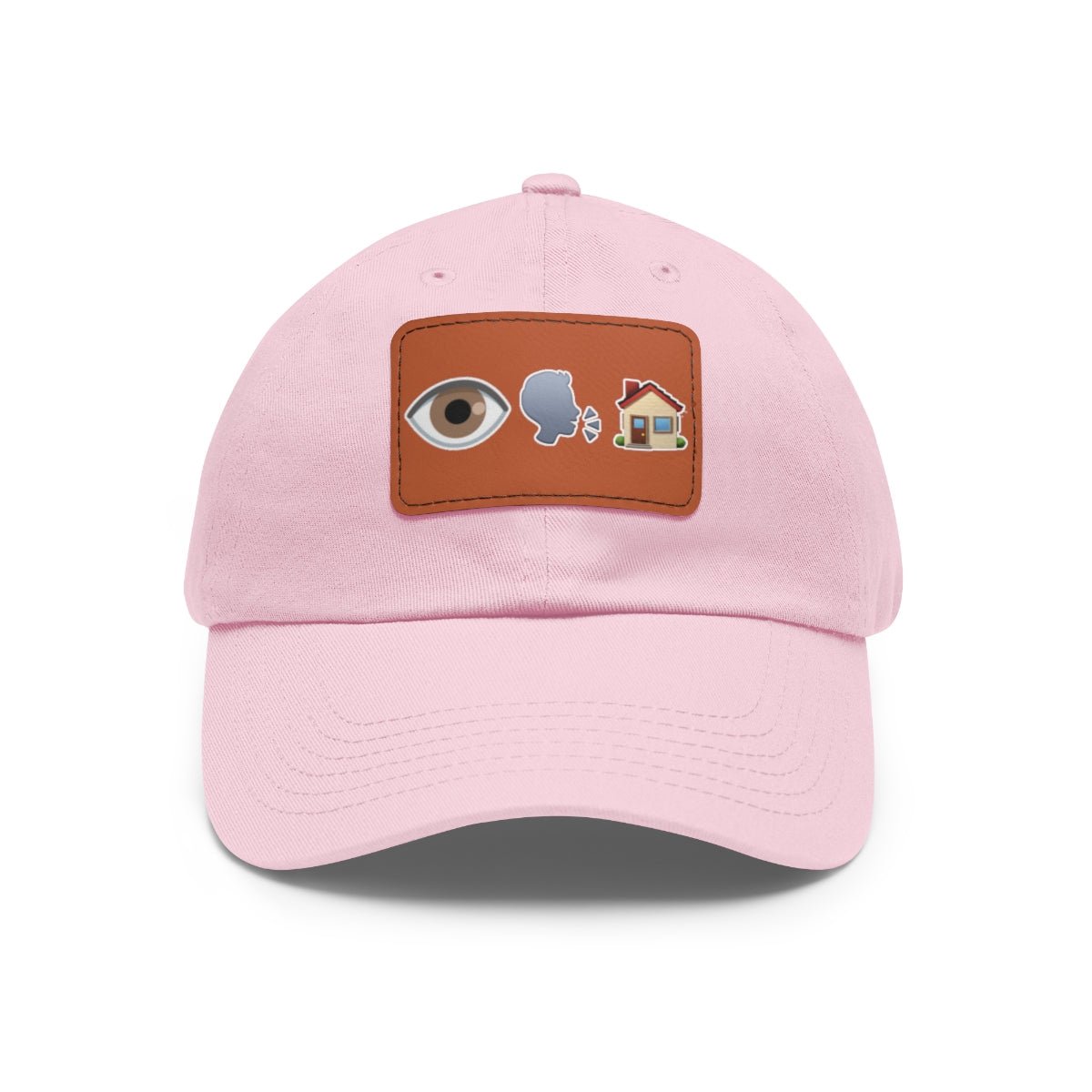 I Speak House Hat with Leather Patch - Hats | ShirtyAgents