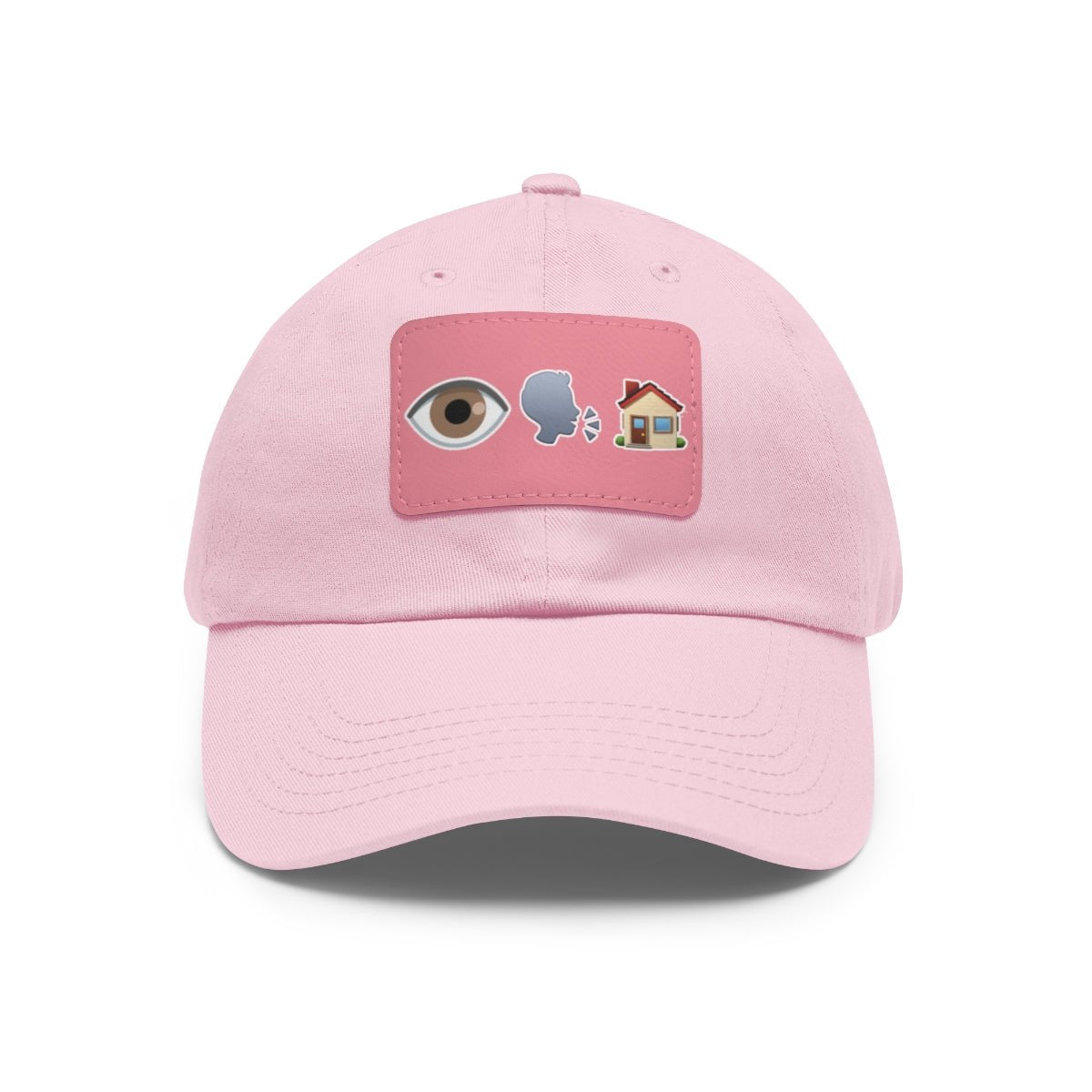 I Speak House Hat with Leather Patch - Hats | ShirtyAgents