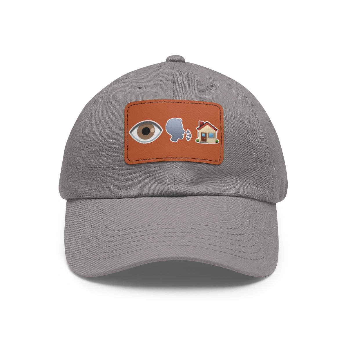 I Speak House Hat with Leather Patch - Hats | ShirtyAgents
