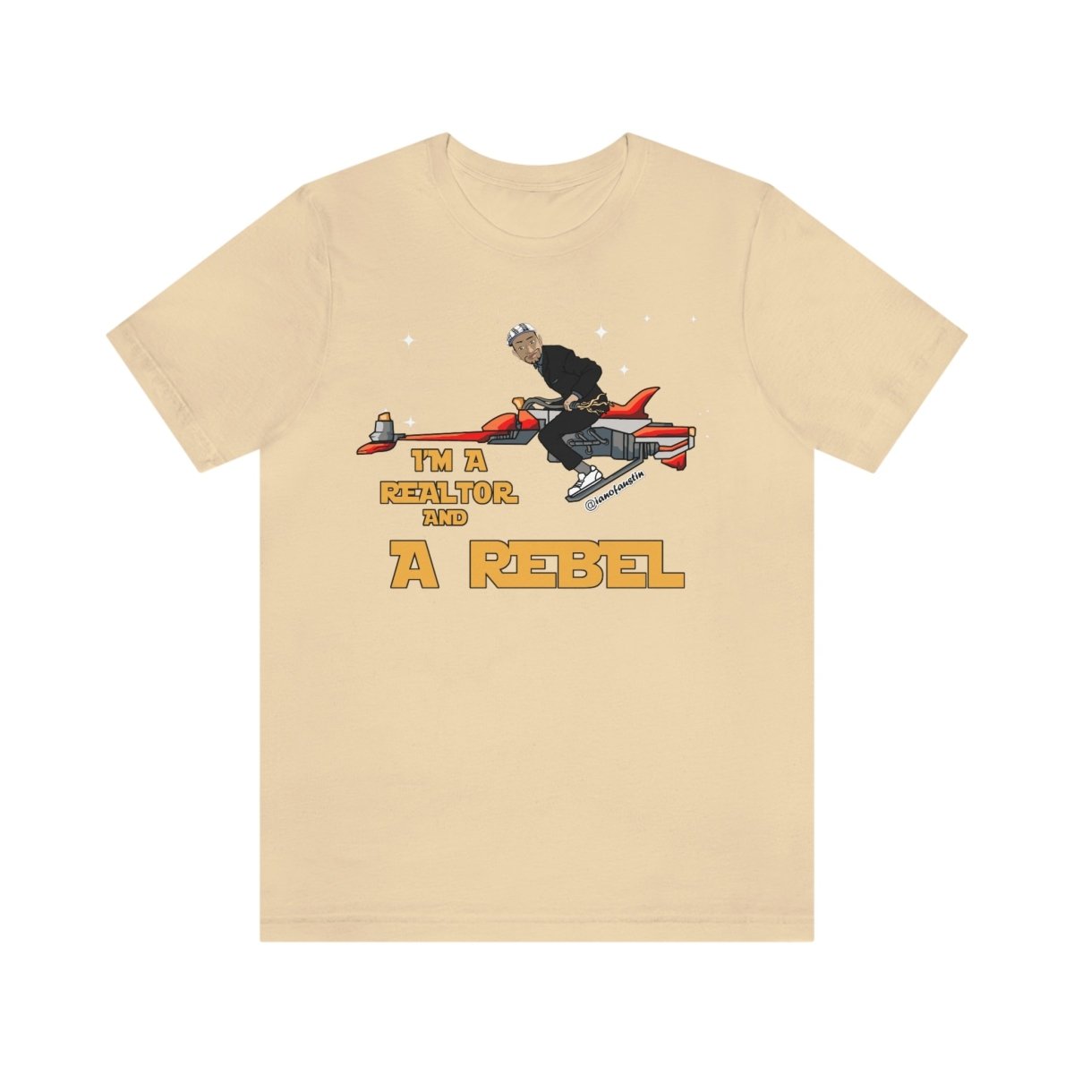 I'm A Realtor And A Rebel #ianofaustin - T-Shirt | ShirtyAgents