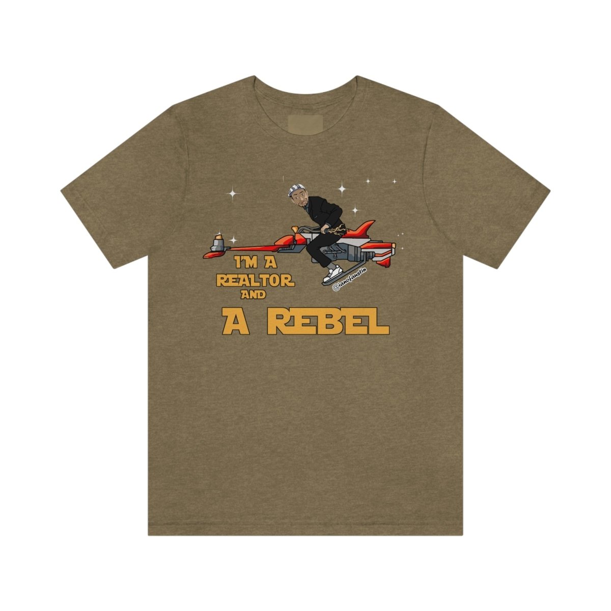 I'm A Realtor And A Rebel #ianofaustin - T-Shirt | ShirtyAgents