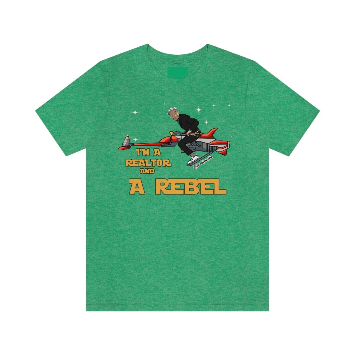 I'm A Realtor And A Rebel #ianofaustin - T-Shirt | ShirtyAgents