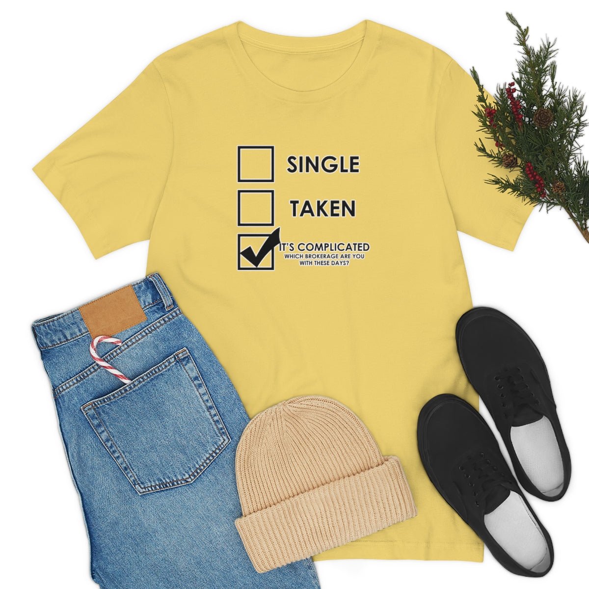 It's Complicated Which Brokerage Are You With - T-Shirt | ShirtyAgents