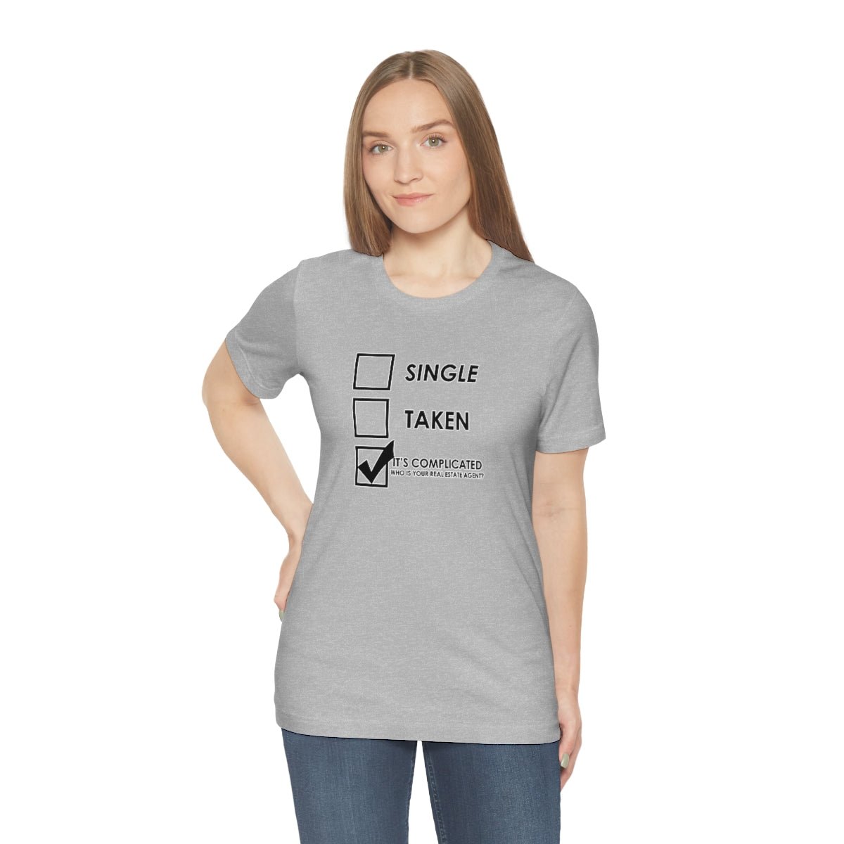 It's Complicated Who Is Your Real Estate Agent - T-Shirt | ShirtyAgents