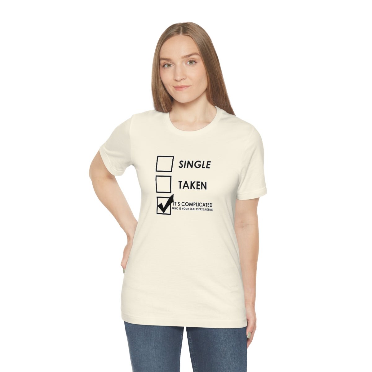 It's Complicated Who Is Your Real Estate Agent - T-Shirt | ShirtyAgents