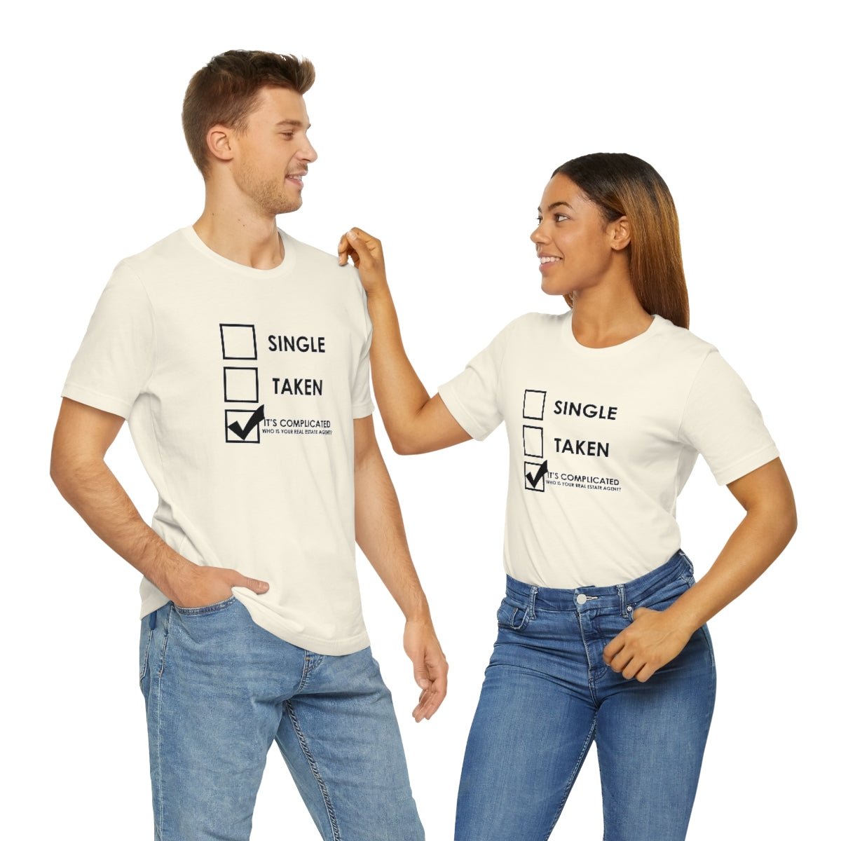 It's Complicated Who Is Your Real Estate Agent - T-Shirt | ShirtyAgents