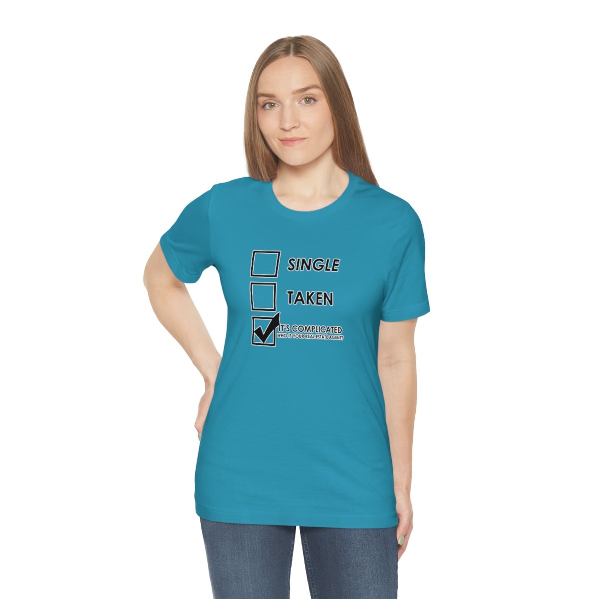 It's Complicated Who Is Your Real Estate Agent - T-Shirt | ShirtyAgents