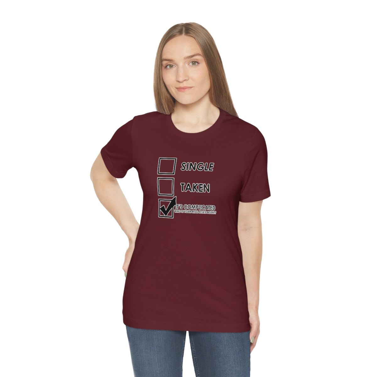 It's Complicated Who Is Your Real Estate Agent - T-Shirt | ShirtyAgents
