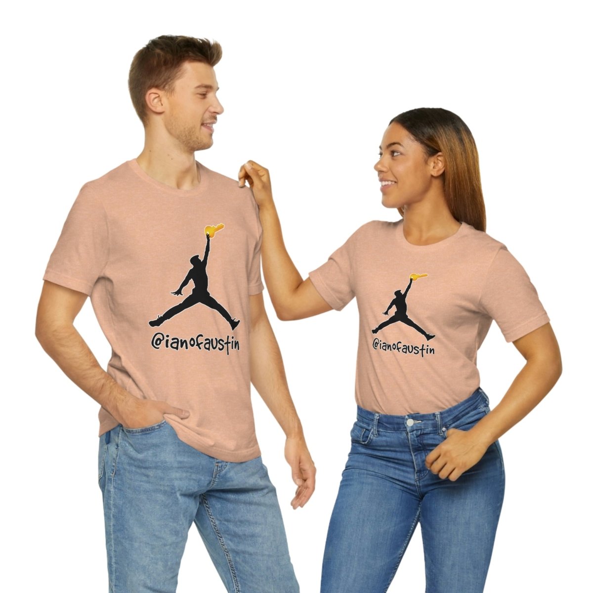 Jumpman Sold Double Jump #ianofaustin - T-Shirt | ShirtyAgents