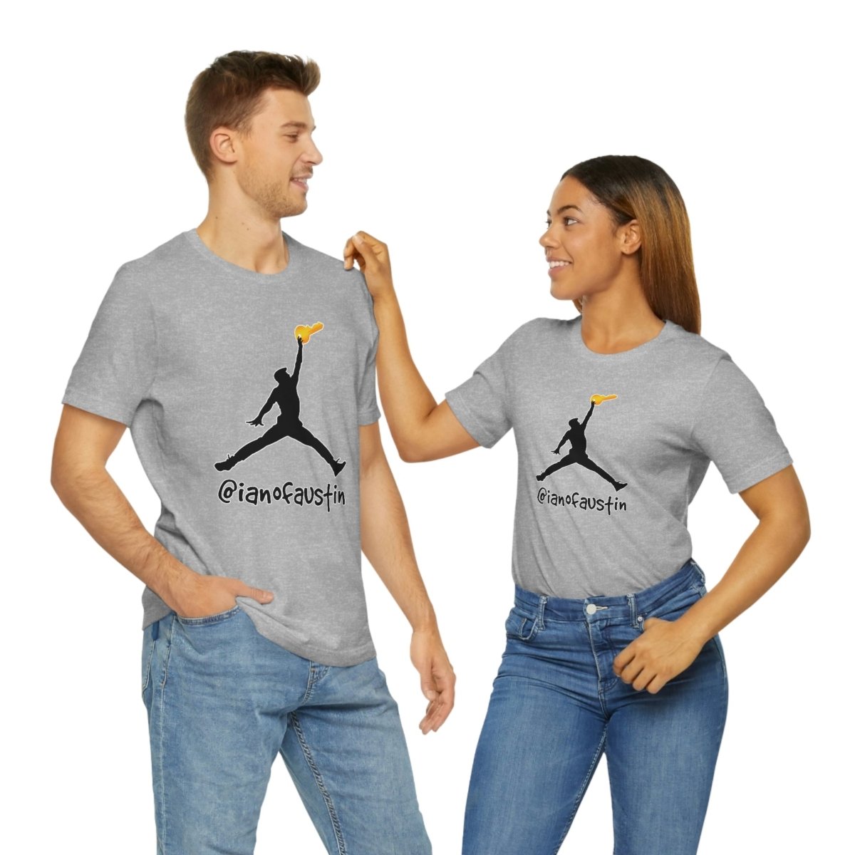 Jumpman Sold Double Jump #ianofaustin - T-Shirt | ShirtyAgents