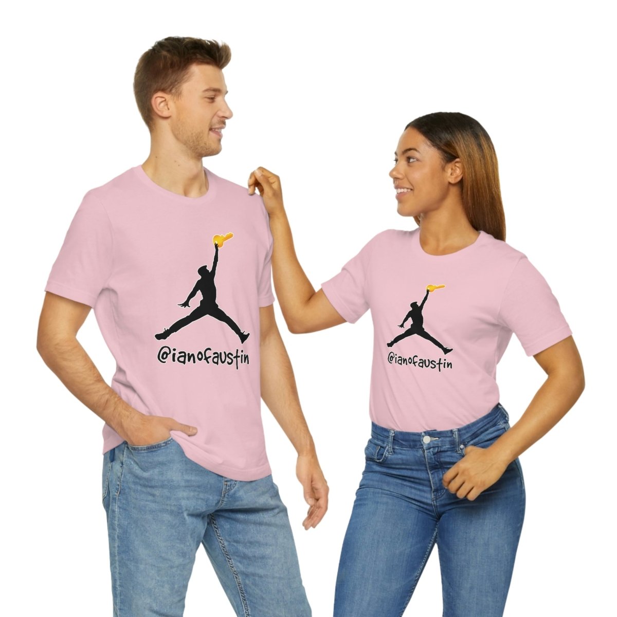 Jumpman Sold Double Jump #ianofaustin - T-Shirt | ShirtyAgents