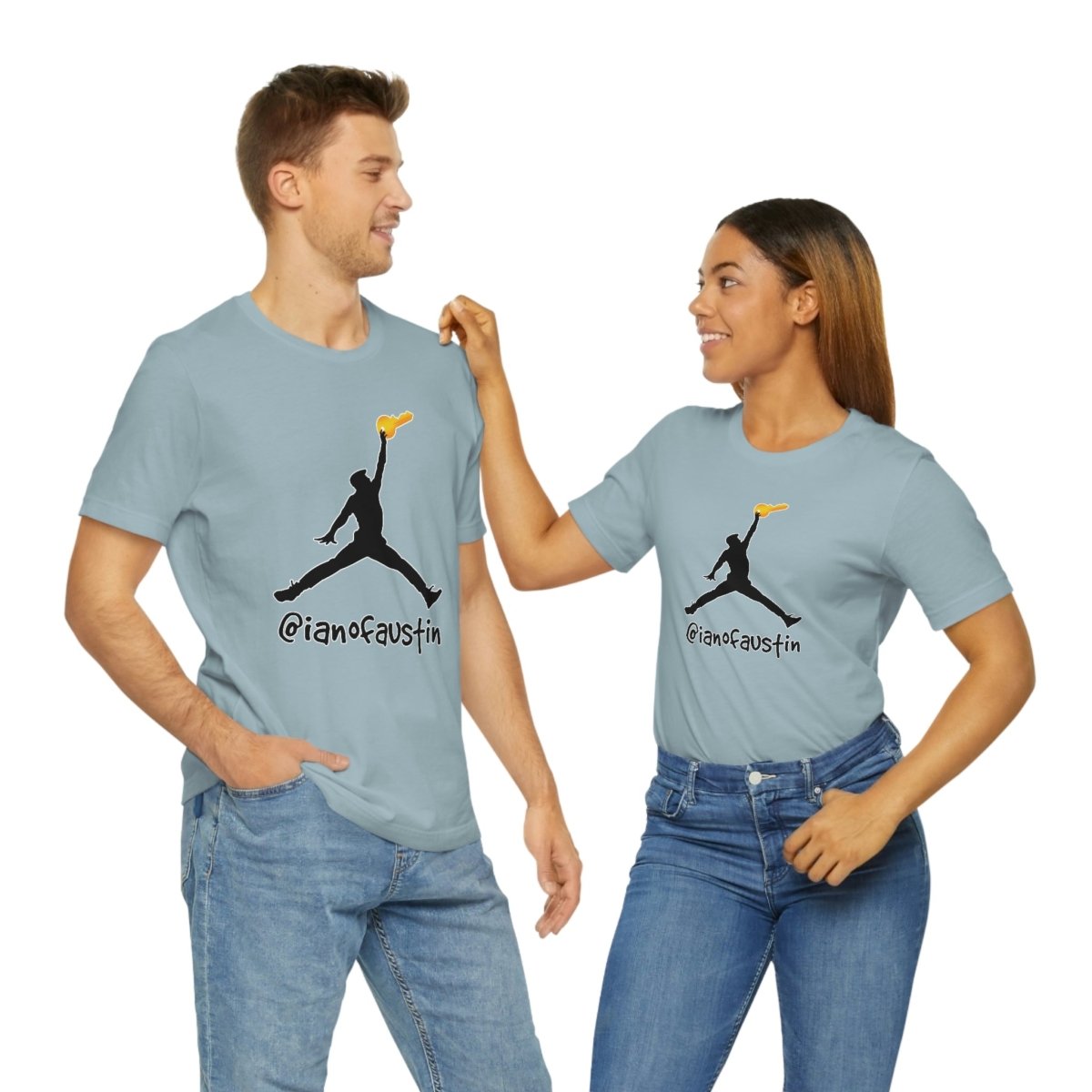 Jumpman Sold Double Jump #ianofaustin - T-Shirt | ShirtyAgents