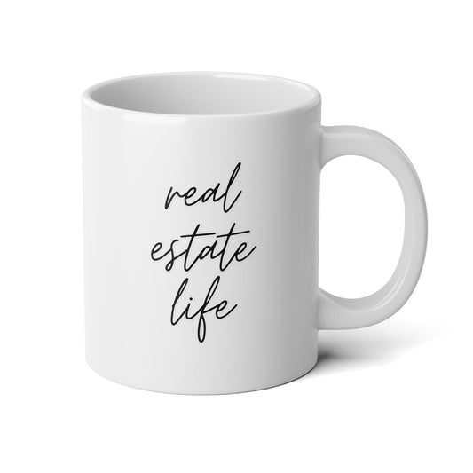 Real Estate Life Elegant Jumbo Mug - Mug | ShirtyAgents