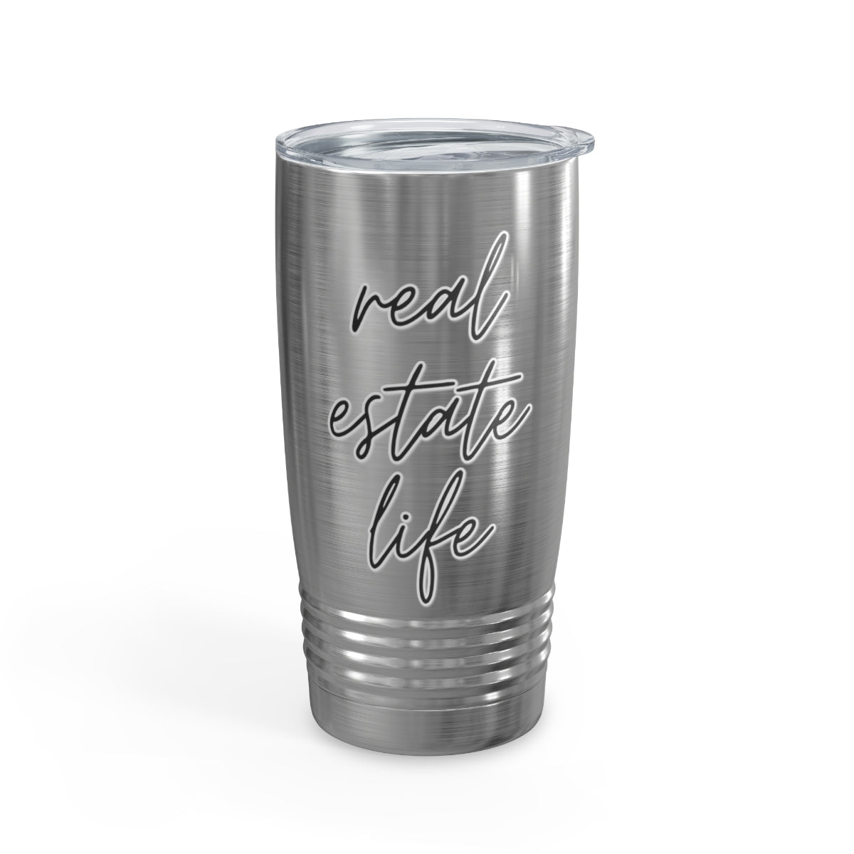 Real Estate Life Elegant Ringneck Tumbler - Mug | ShirtyAgents