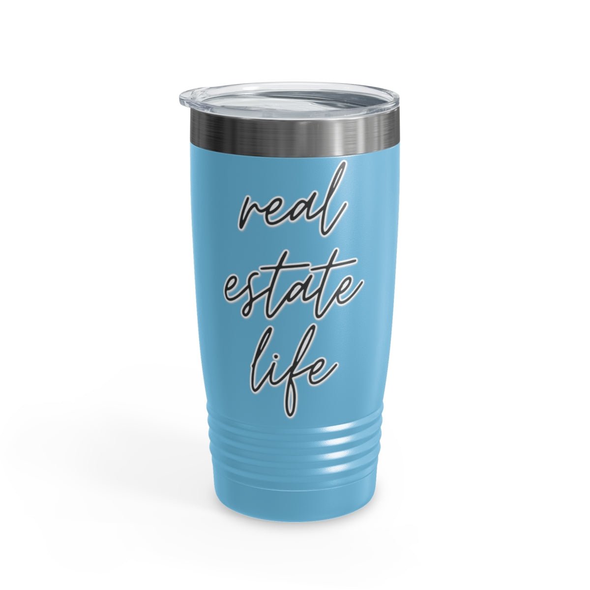 Real Estate Life Elegant Ringneck Tumbler - Mug | ShirtyAgents