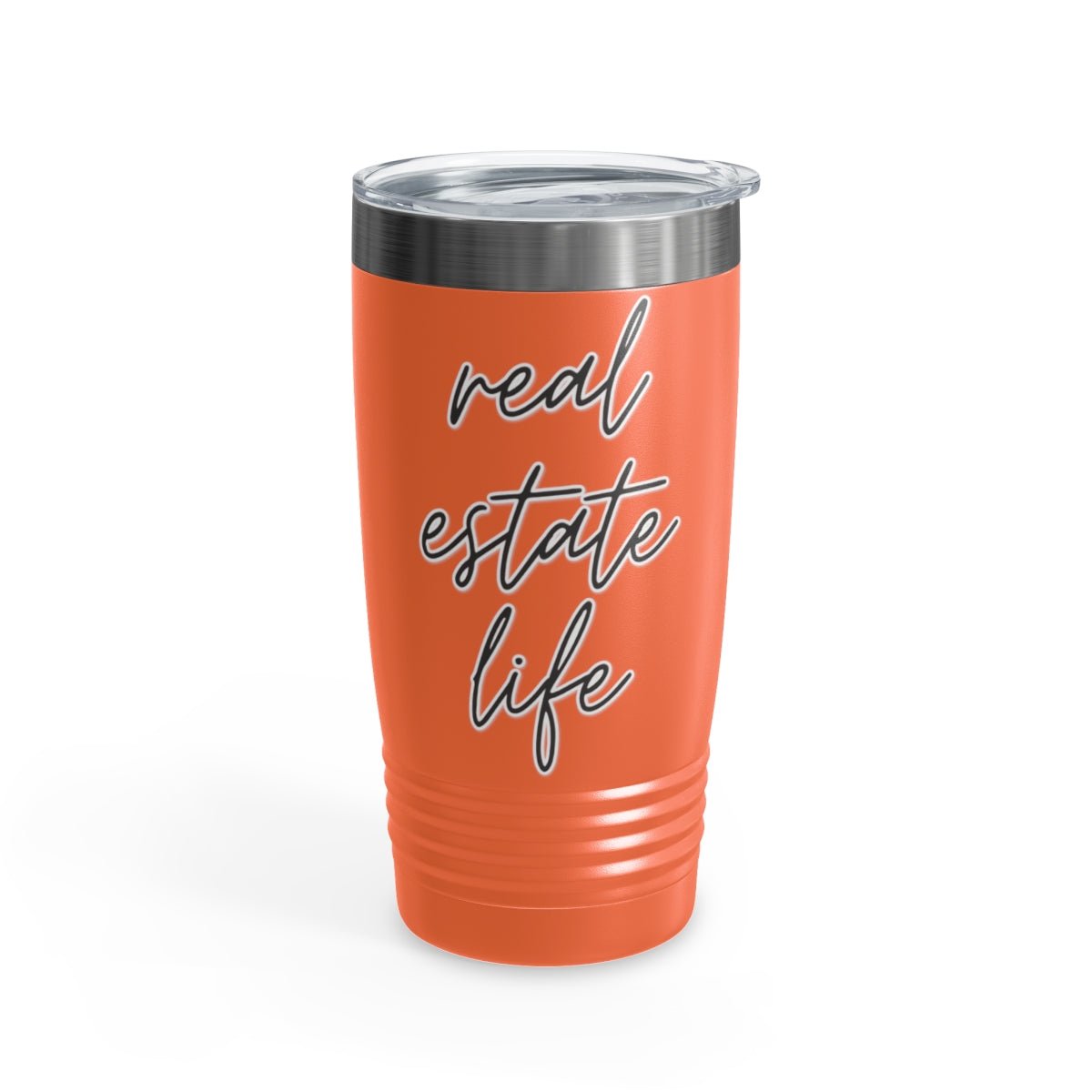 Real Estate Life Elegant Ringneck Tumbler - Mug | ShirtyAgents