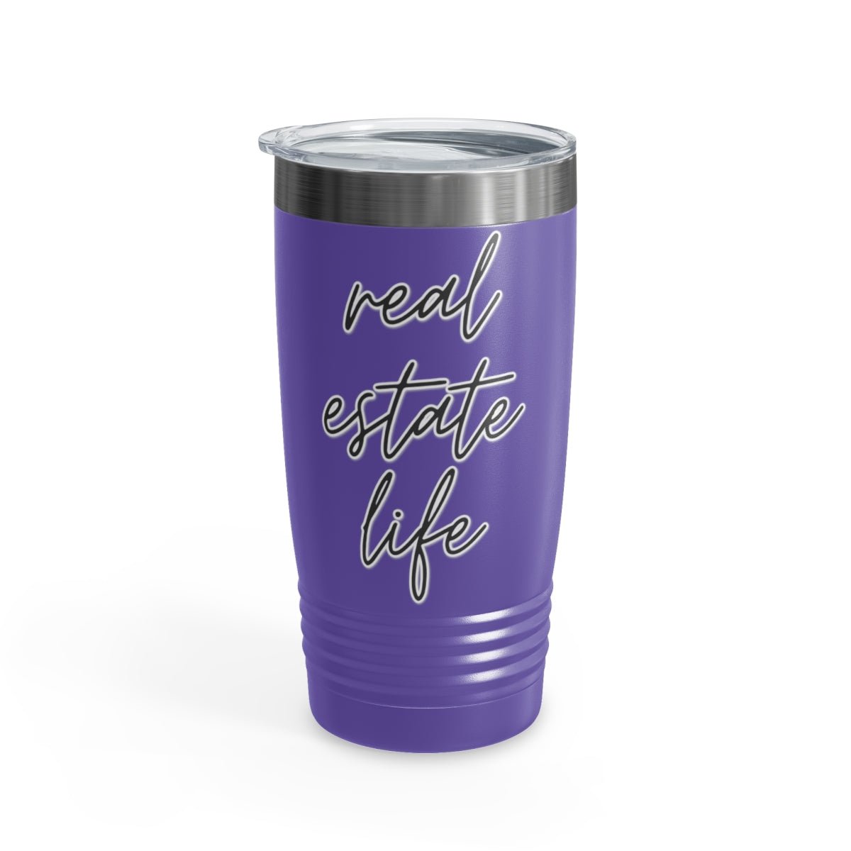 Real Estate Life Elegant Ringneck Tumbler - Mug | ShirtyAgents