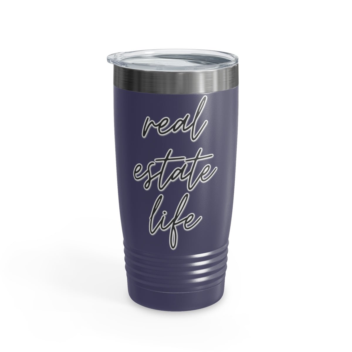 Real Estate Life Elegant Ringneck Tumbler - Mug | ShirtyAgents