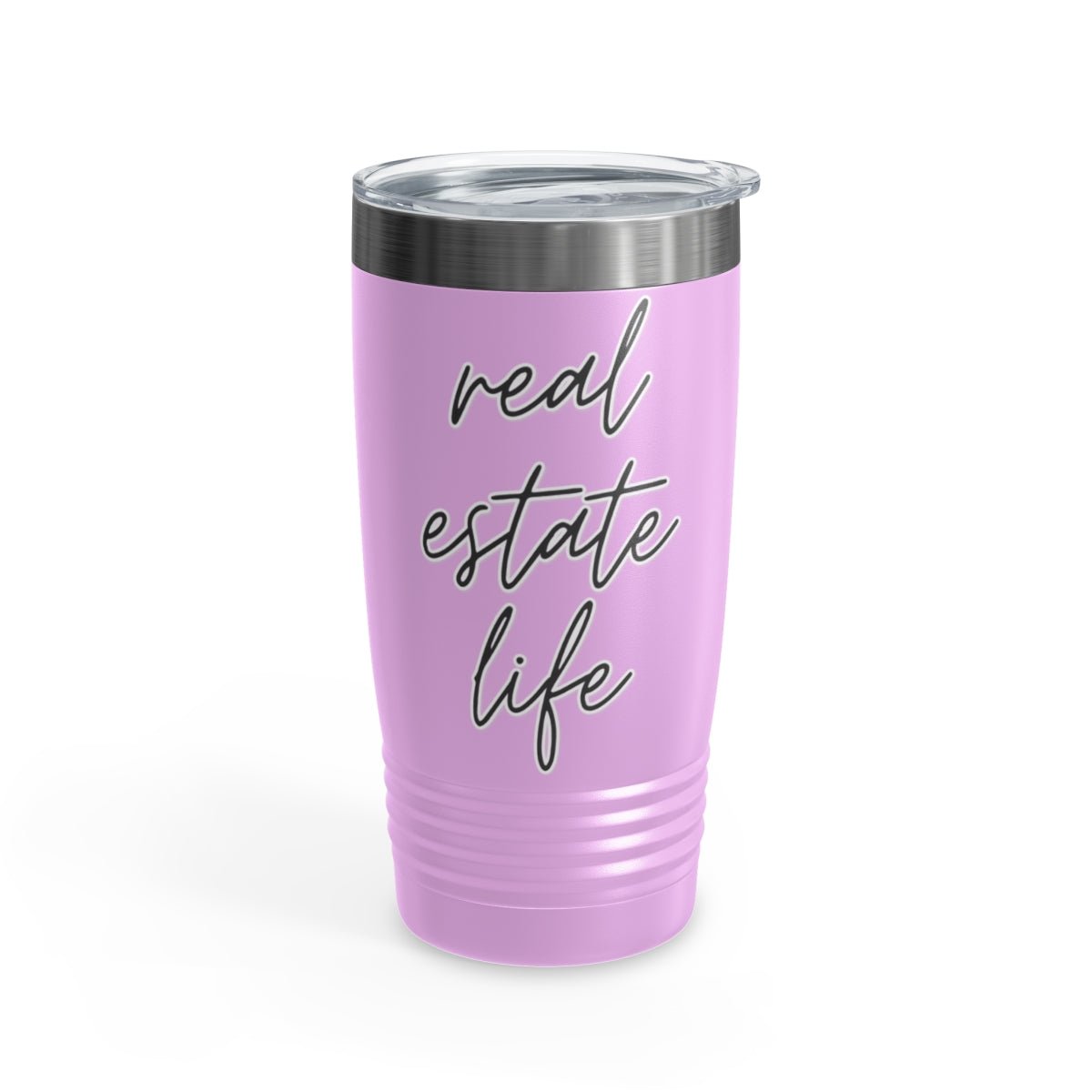 Real Estate Life Elegant Ringneck Tumbler - Mug | ShirtyAgents