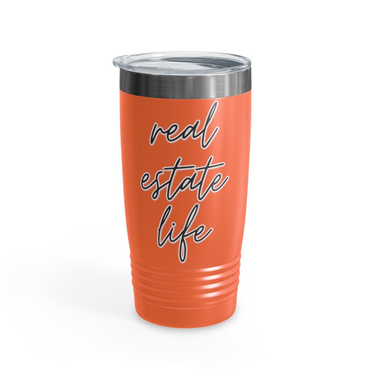 Real Estate Life Elegant Ringneck Tumbler - Mug | ShirtyAgents