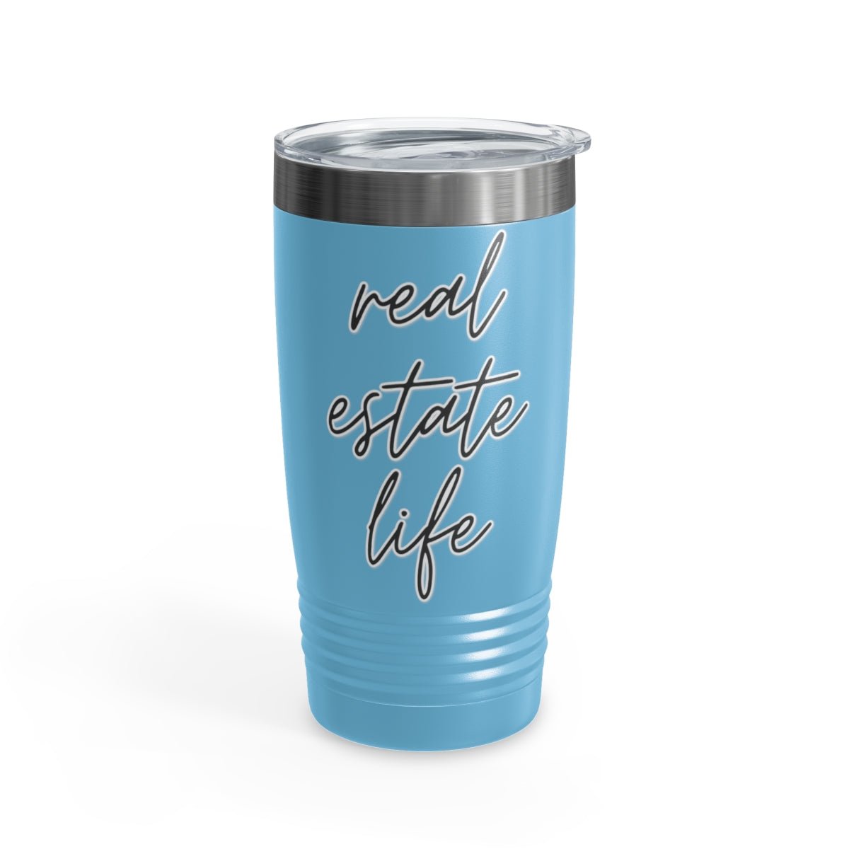 Real Estate Life Elegant Ringneck Tumbler - Mug | ShirtyAgents