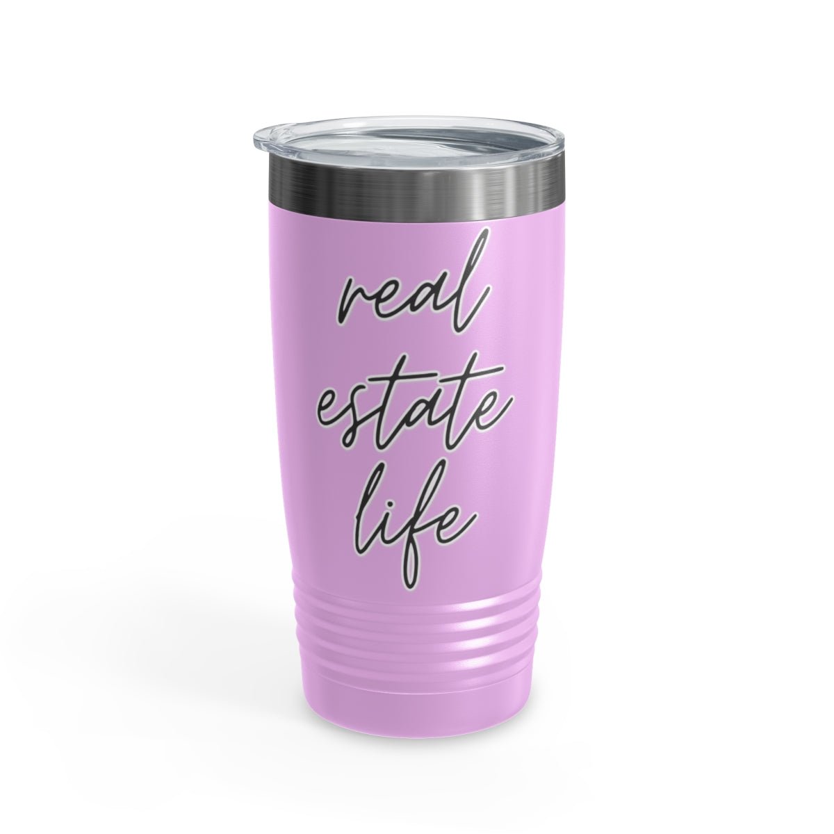 Real Estate Life Elegant Ringneck Tumbler - Mug | ShirtyAgents