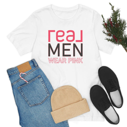 REAL Men Wear Pink - T-Shirt | ShirtyAgents