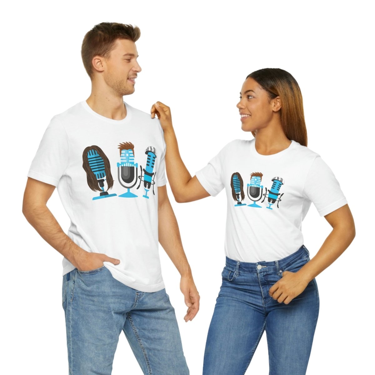 REALMigos Mic Crew | Sarah The Miga - T-Shirt | ShirtyAgents