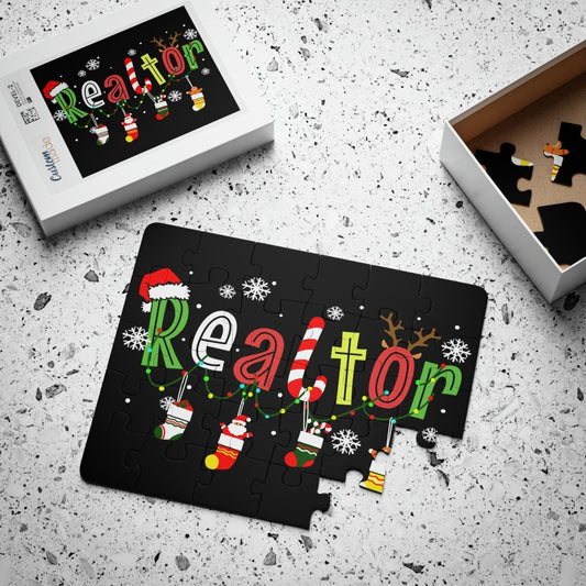 Realtor Christmas Puzzle - Puzzle | ShirtyAgents