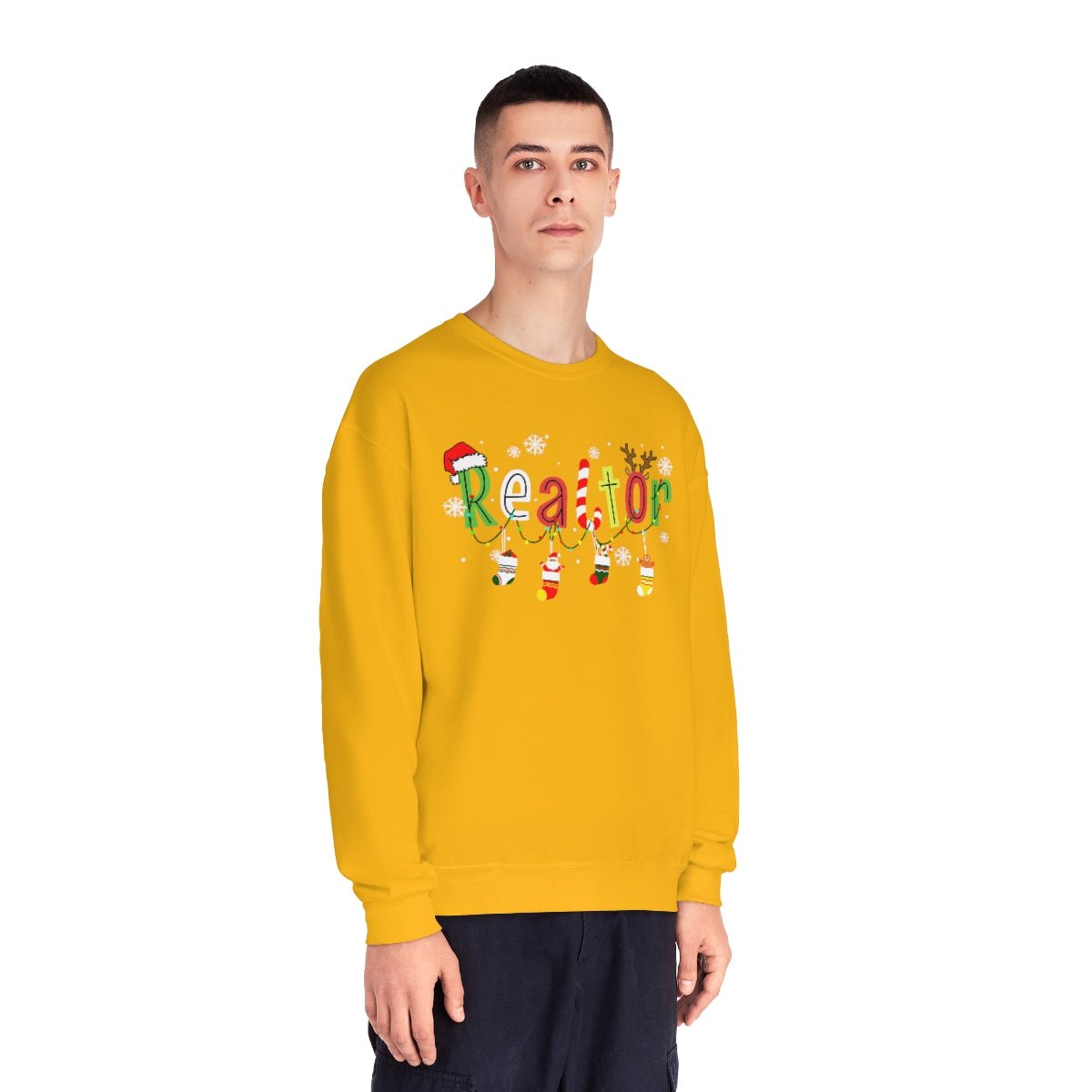 Realtor Christmas Sweatshirt - Sweatshirt | ShirtyAgents