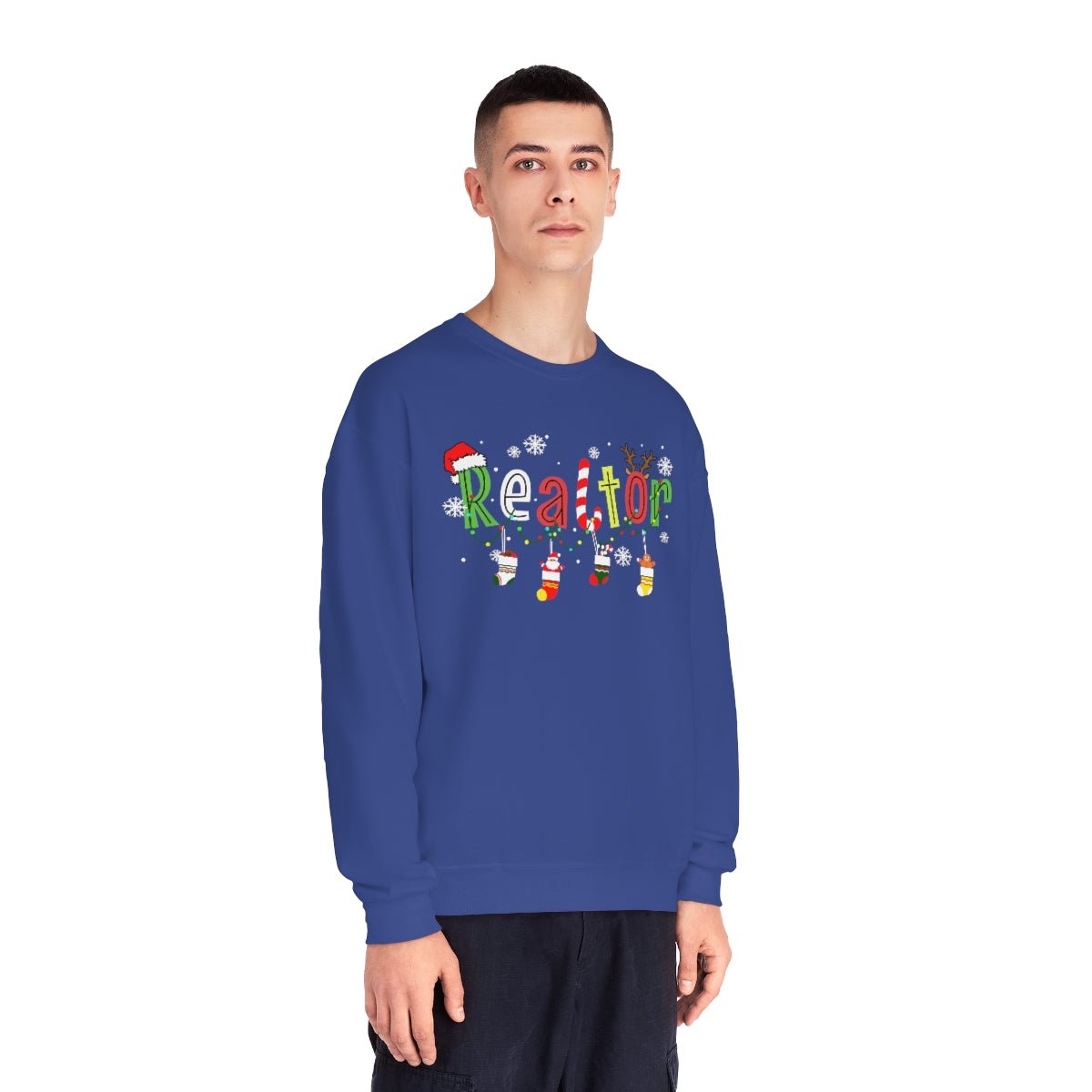 Realtor Christmas Sweatshirt - Sweatshirt | ShirtyAgents